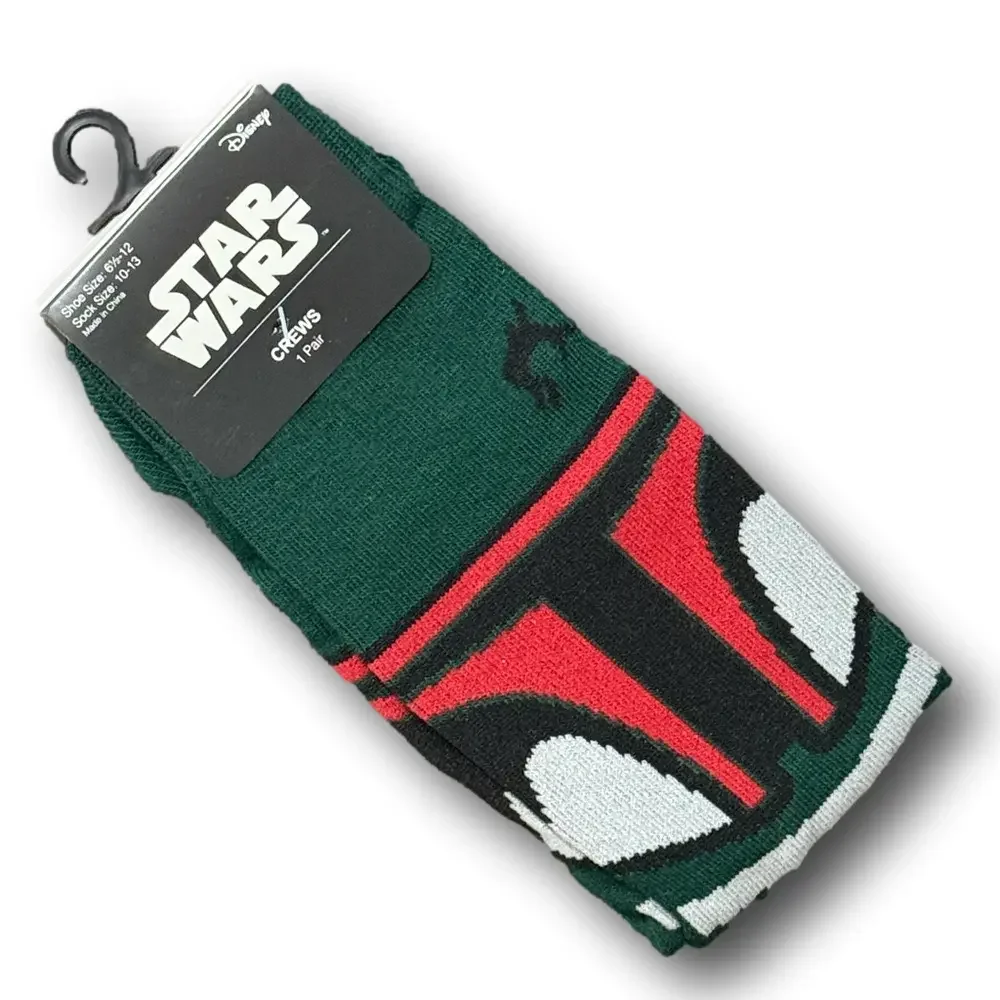 3/$20 Star Wars Funny Novelty Crew Socks - NWT